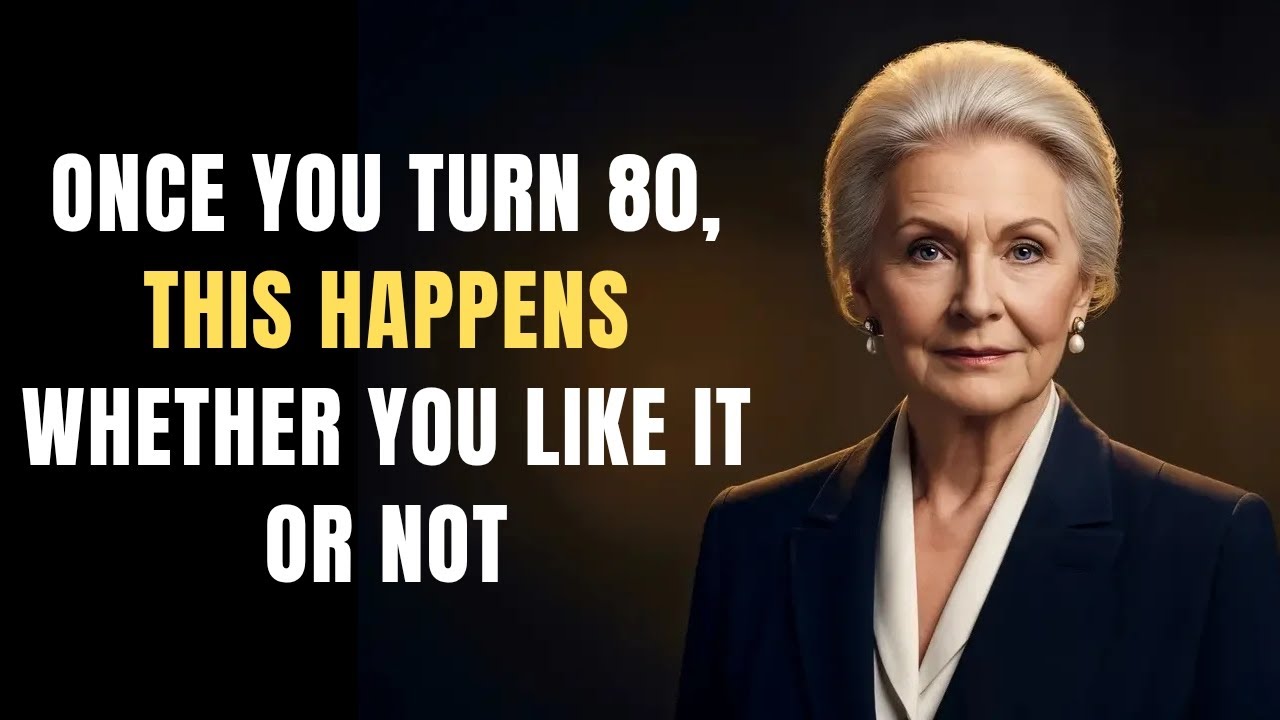Once You Turn 80, These 5 Things Happen Whether You Like It Or Not! Signs Of Aging