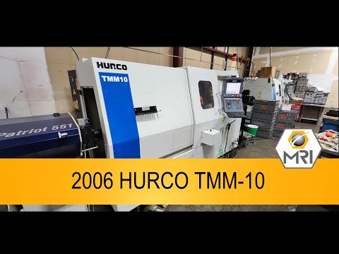 2006 HURCO TMM-10 LATHES, CHUCKING, N/C & CNC, 3-AXIS OR MORE | Machinery Resources International (1)