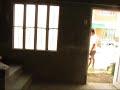 Bare Type inside means not painted and no ceiling , but its toilet and bath  already tiles and the electricity connection is ok , water connection is ok
