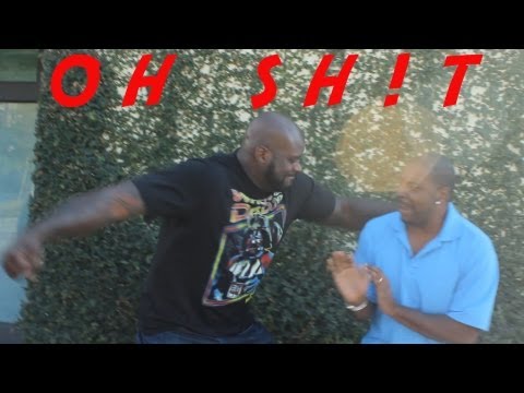 Shaquille O Neal Beats The Crap Out Of David Spates !