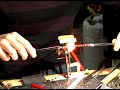 How to Make Glass Blown Ornaments for Christmas : How to Bend a Candy Cane Glass Blown Ornament How to Make Glass Blown Ornaments for Christmas : How to Bend a Candy Cane Glass Blown Ornament