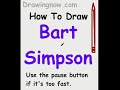 How To Draw Bart Simpson from The Simpsons