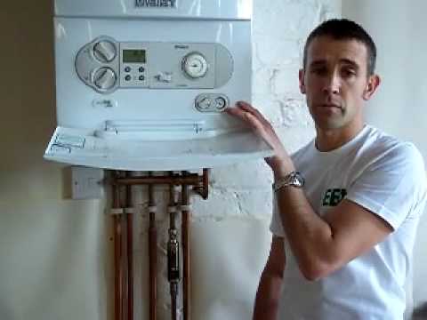 how to drain vaillant ecomax boiler