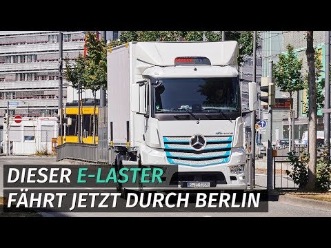 Daimler Nutzfahrzeuge: Dieser e-Laster fhrt jetzt durch Berlin