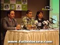 Rueda de Prensa, despedida de Victor Aristizábal