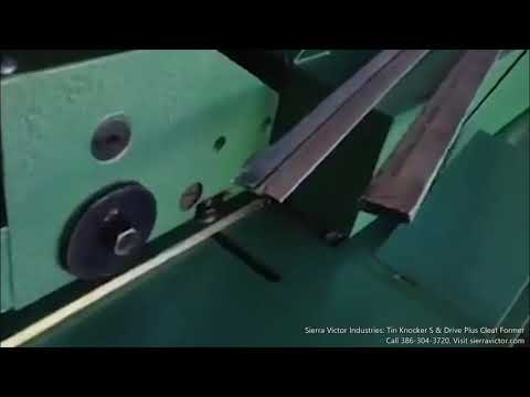 TIN KNOCKER TK S & DRIVE PLUS Pittsburgh/Roll Former Machines | Sierra Victor Industries (1)