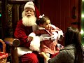 Aamira Sees Santa Claus! She LOVED him :)