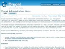 module Drupal : Drupal Administration Menu module Drupal : Drupal Administration Menu