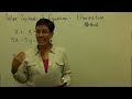 49 - Introductory Algebra - Solving Systems of Equations Elimination part 2