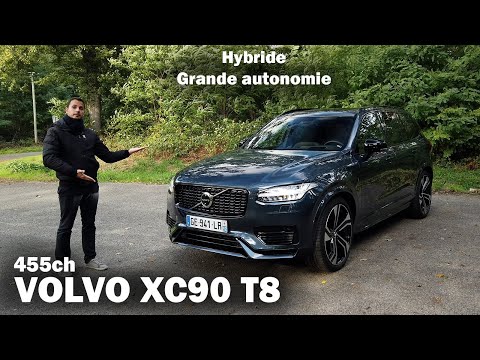 volvo xc90 t8 le haut de gamme de la marque sudoise