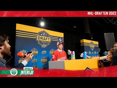 Noah Dower Nilsson valdes som nummer 73 av Detroit Red Wings!
