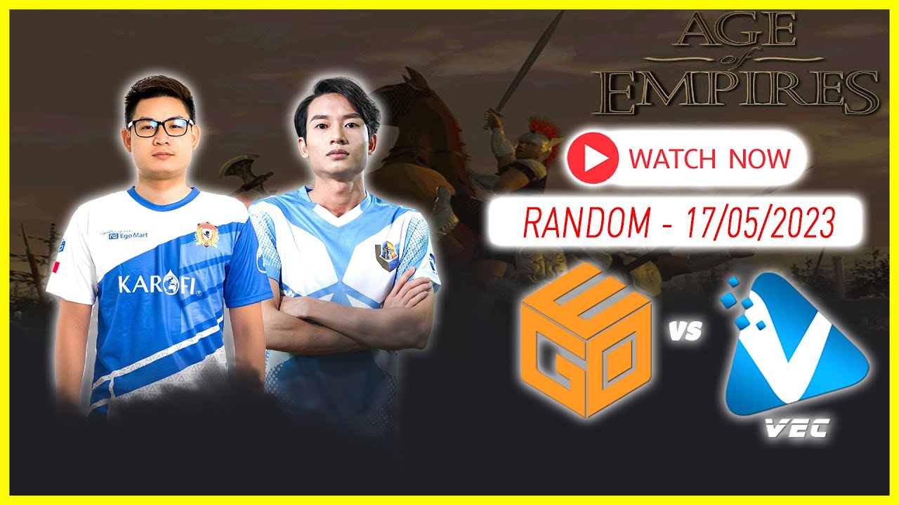 Long Lê vs Vanelove | Trực tiếp AOE 17/05/2023