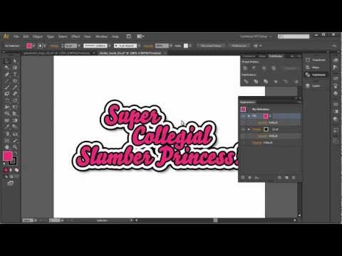 how to create outlines in illustrator