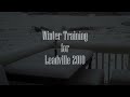 Cycling Training for Leadville (indoors in the winter)