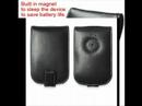 PDair Leather Case for BlackBerry 8700g/8700c Flip Type