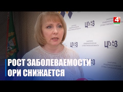 В Гомельской области за последний месяц наблюдается снижение роста заболеваемости ОРИ видео