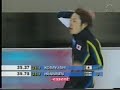 Masaaki Kobayashi fastest opening 100m in 9.37 during 500m Masaaki Kobayashi fastest opening 100m in 9.37 during 500m