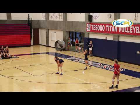 Highlights of the Tesoro vs. Mission Viejo girls volleyball match