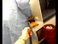 Me giving blood getting poked