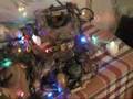 LED Tea (Candle) Lights in manger nativity scene setting