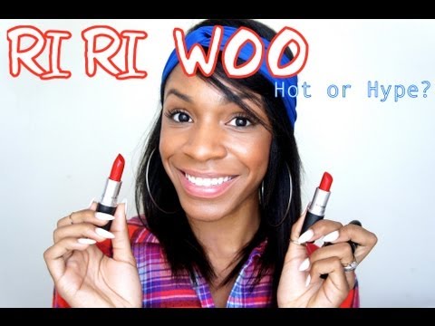 riri - DISCLAIMER: I am not a Rihanna fan. I am a lipstick fan. That being said... Verdict: Hype.. But I will be keeping both. You dont need two Ruby Woo's, BUT, if...