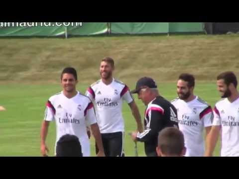 REAL MADRID BEHIND THE SCENES: How do Real Madrid play american football?