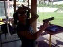Little girl shooting