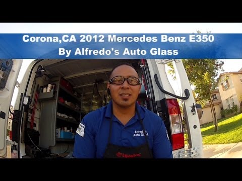 Safe Windshield replacement on Mercedes Benz E350