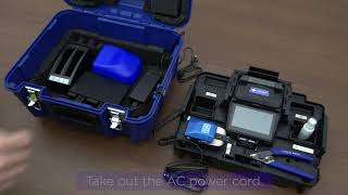 Working tray -charging the battery pack-