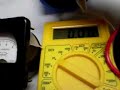 Measuring a capacitor's voltage