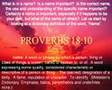 PROVERBS Pt.1 of 2