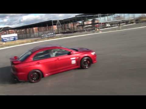 XRims Mitsubishi Evo X Drift 