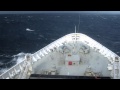 Monster wave hits cruise ship