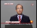 FELIPE CALDERON BAJA IMPUESTOS