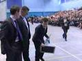George Sampson goes back to school