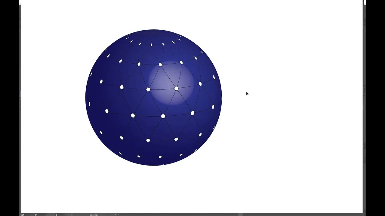Sphere Pattern Logo - Adobe Illustrator