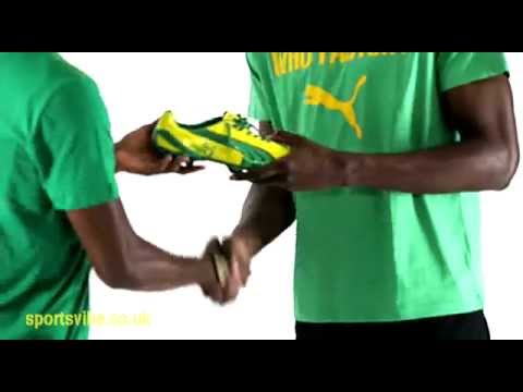 Usain Bolt and Samuel Eto'o