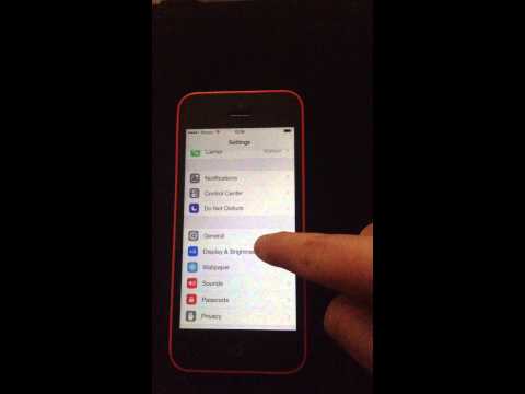 how to get battery percentage on iphone 5c