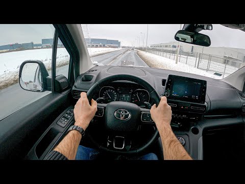 2021 Toyota Proace City Verso (1.5 D-4D 131HP) | POV Test Drive #670? Joe Black