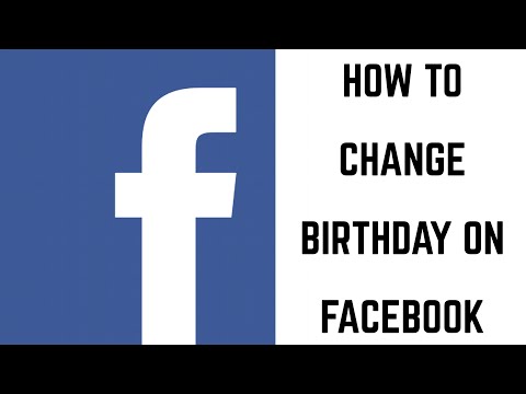 video-linktoworks-How to Change Birthday on Facebook - YouTube