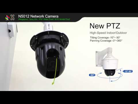 Поворотные уличные IP-камеры 3S Vision Speed Dome N5012 NEW PTZ