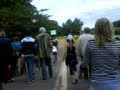 walking to the isle of wight festival