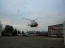Helikopter Landung BO105 Helikopter Landung BO105