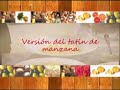 Versión del tatín de manzana