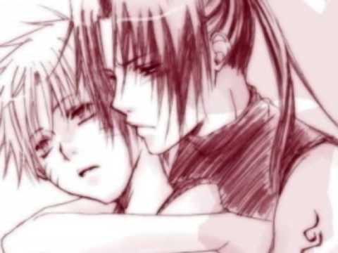 naruto kissing sasuke