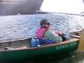 Passing close by in a sailing canoe on Coniston Water