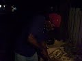 Mr. Trainer Cutting Some Lobster.... Jamaican Style..