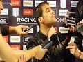 Sebastian Saja en rueda de prensa 11 10 2011