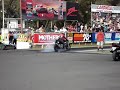 VFR 750 street fighter vs CBR1100 drag race