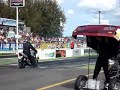 VFR 750 street fighter vs CBR1100 drag race